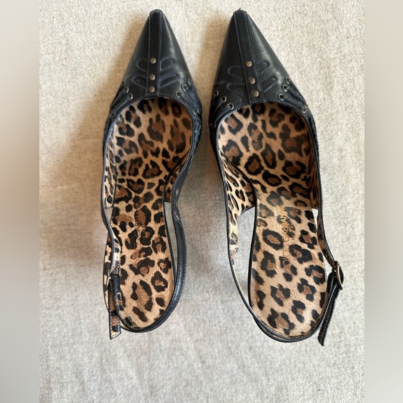 Dolce and Gabbana, Black Strappy Heels with Studs. size 7.5/size 37 Gorgeous! - Picture 4 of 16